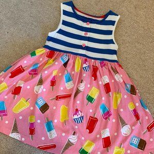Mini Boden Hopscotch Ice Cream Dress 3-4T